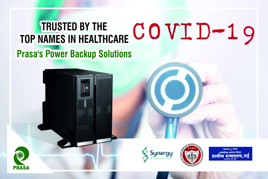 Trusted by the Top Names in Healthcare | Prasa’s Power Backup Solutions