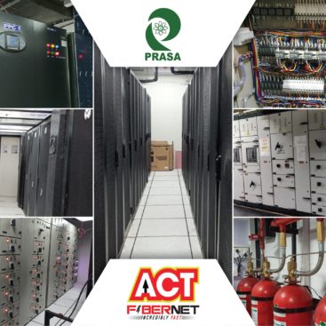 Prasa deployed a Tier III Data Center at ATRIA CONVERGENCE TECHNOLOGIES LTD (ACT), Hyderabad