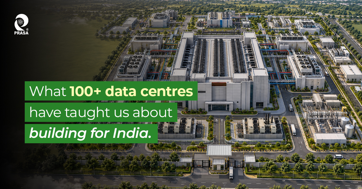 What building 100+ data centres have taught us about building for India