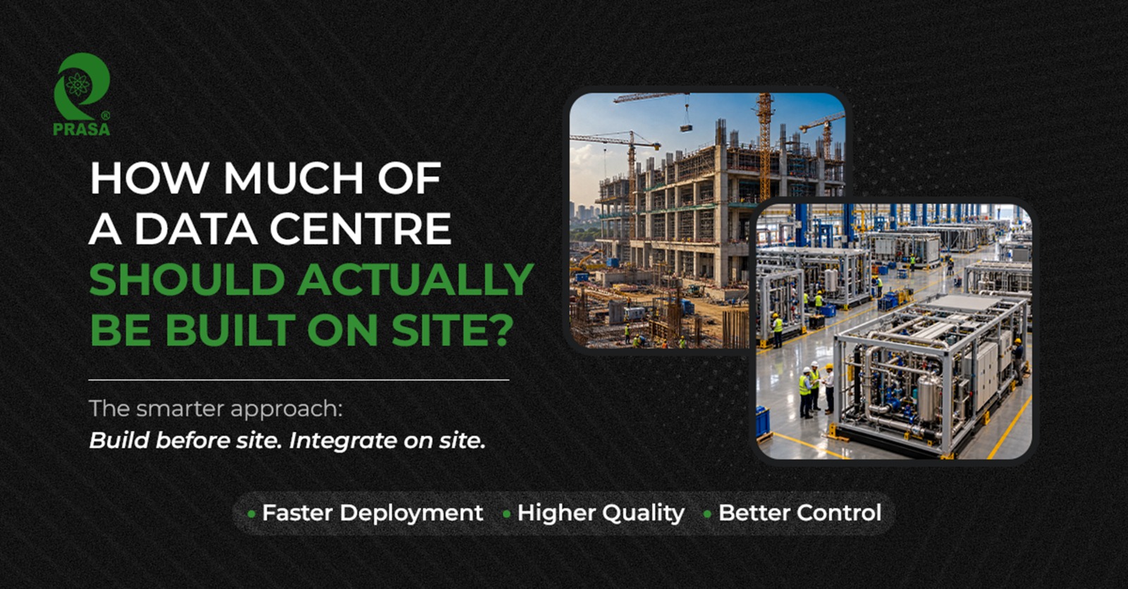 How Much of a Data Centre Should Actually be Built on Site?
